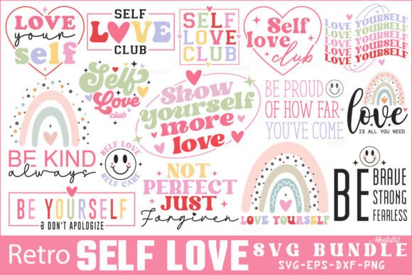 Retro Self Love SVG Bundle: A Designer’s Review