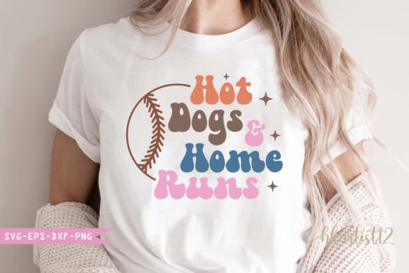 Review: Hot Dogs and Home Runs Retro SVG for Embroidery