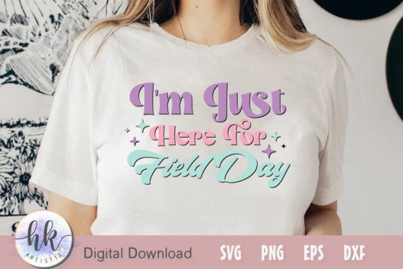 Review: I’m Just Here for Field Day Embroidery Design