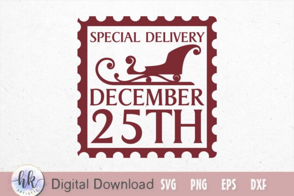 Review: Special Delivery December 25th Stamps Design