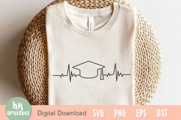 Reviewing Graduate Heartbeat SVG for Real Embroidery