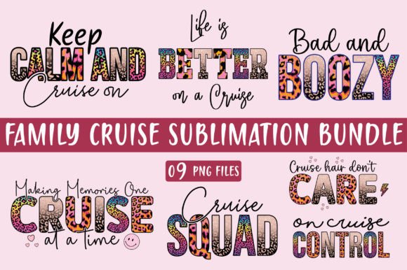 Reviewing the Family Cruise Sublimation Bundle for Stitchers